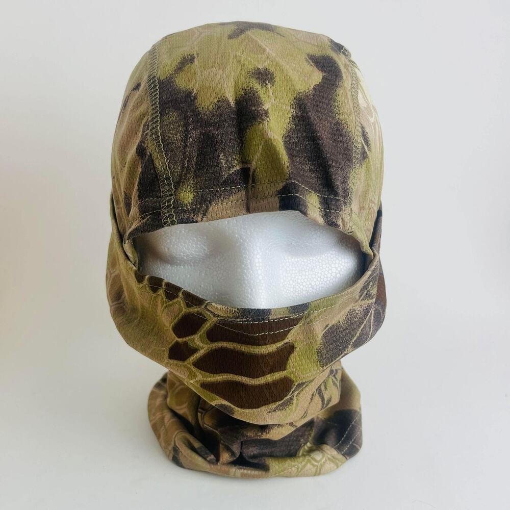 Full Mask For Men Python Camouflage Pattern Balaclava For Ski Motorcycle Riding - Picture 2 of 7